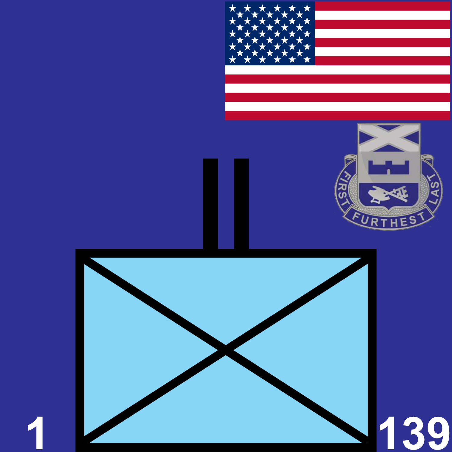 1st Battalion, 139th Infantry Regiment icon